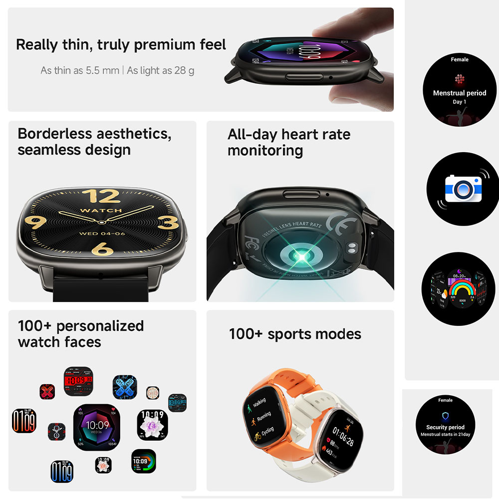 Reloj Inteligente HD17 AIR AMO - Smartwatch Stylish Watches For Women reseña y precio