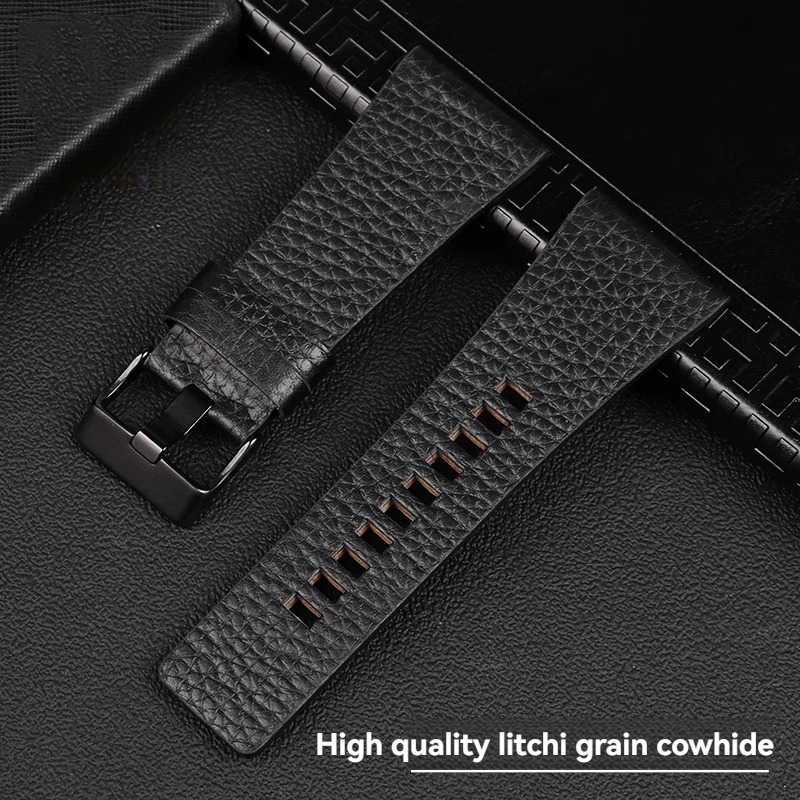 Correa de reloj de piel de vac - Diesel Watches Smartwatch reseña y precio