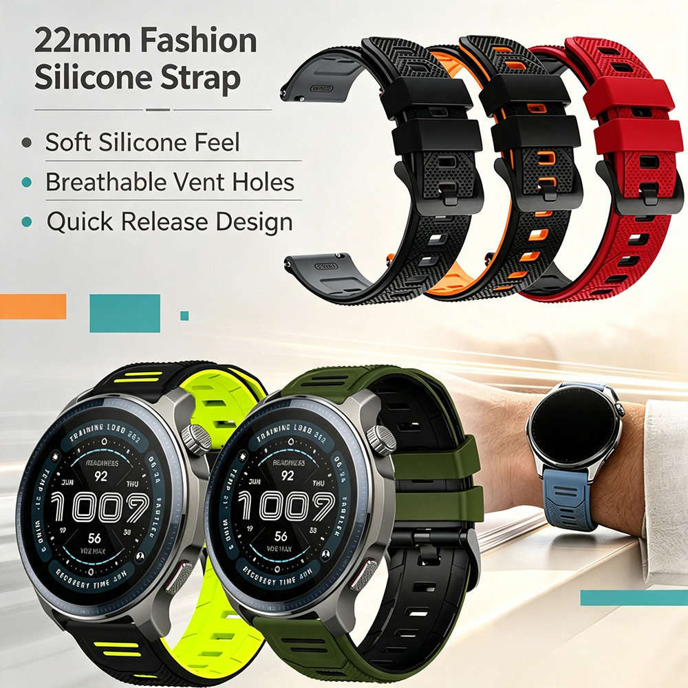 Correa de reloj de silicona de - Smartwatch Stylish Watches For Women reseña y precio