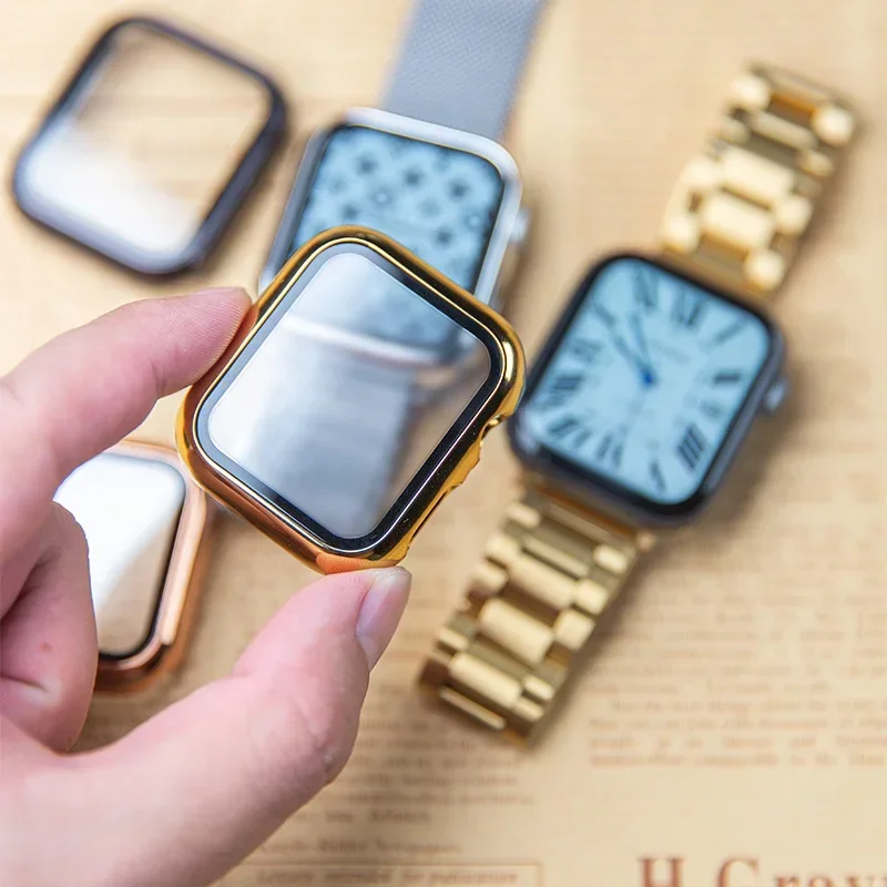 Vidrio + funda para Apple Watc - Iwatch Smartwatch Series 7 reseña y precio