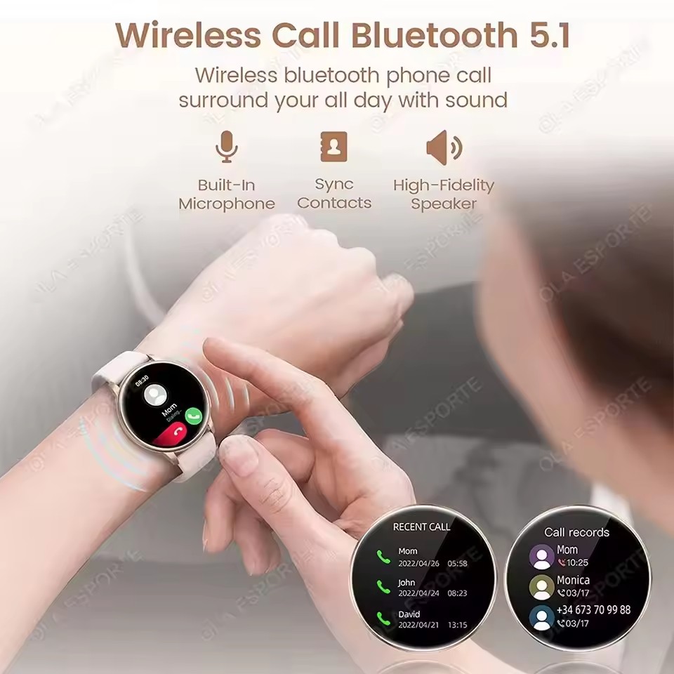 Reloj inteligente con pantalla - Smartwatch Health Watches For Women reseña y precio
