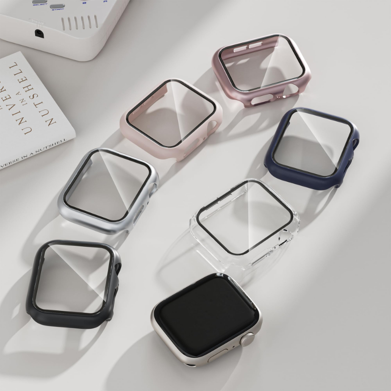 2 piezas de vidrio templado +  - Iwatch Smartwatch Series 7 reseña y precio