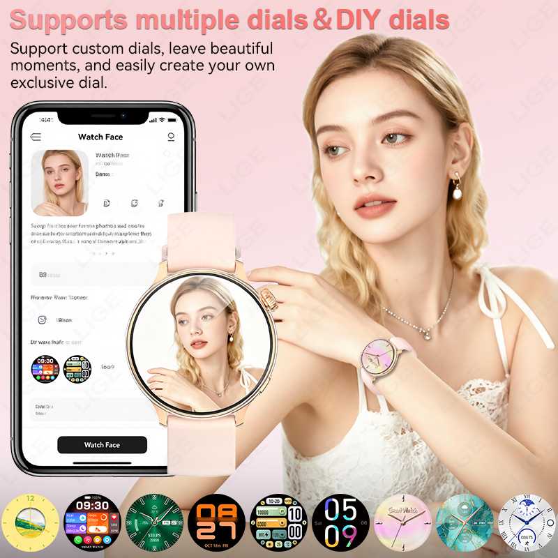 Reloj Inteligente LIGE Elegant - Smartwatch Stylish Watches For Women reseña y precio