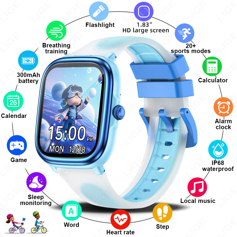 Reloj inteligente LIGE para ni - French Connection Watches Smartwatch App reseña y precio